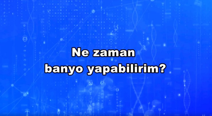 Diz protezi ameliyatından sonra ne zaman banyo yapabilirim?